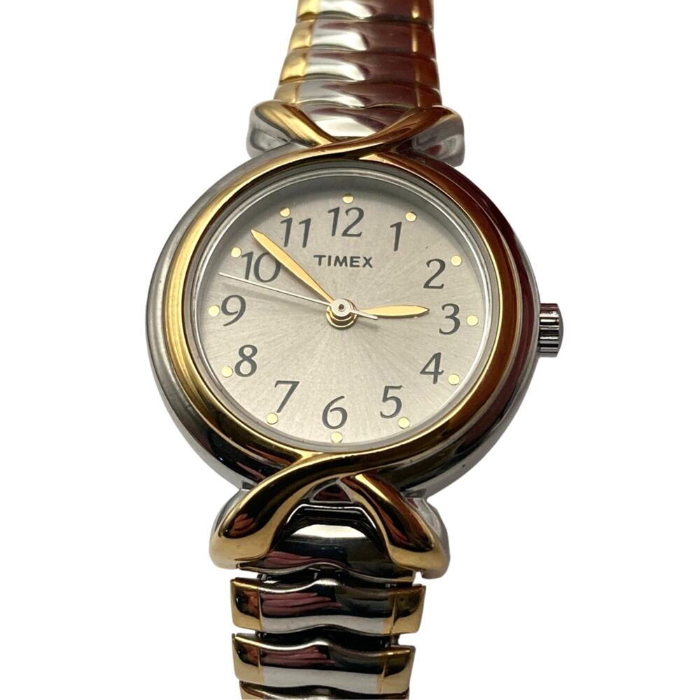 Timex Pleasant Street T21854 Women's Watch 25mm - New Battery - Expandable WR